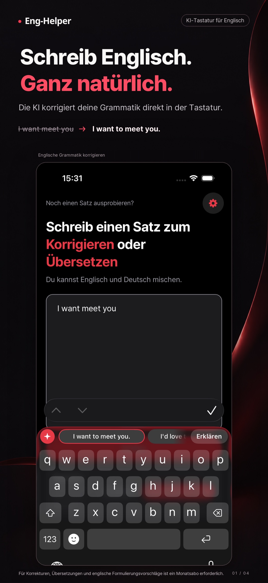 Eng-Helper: Englisch Korrektur