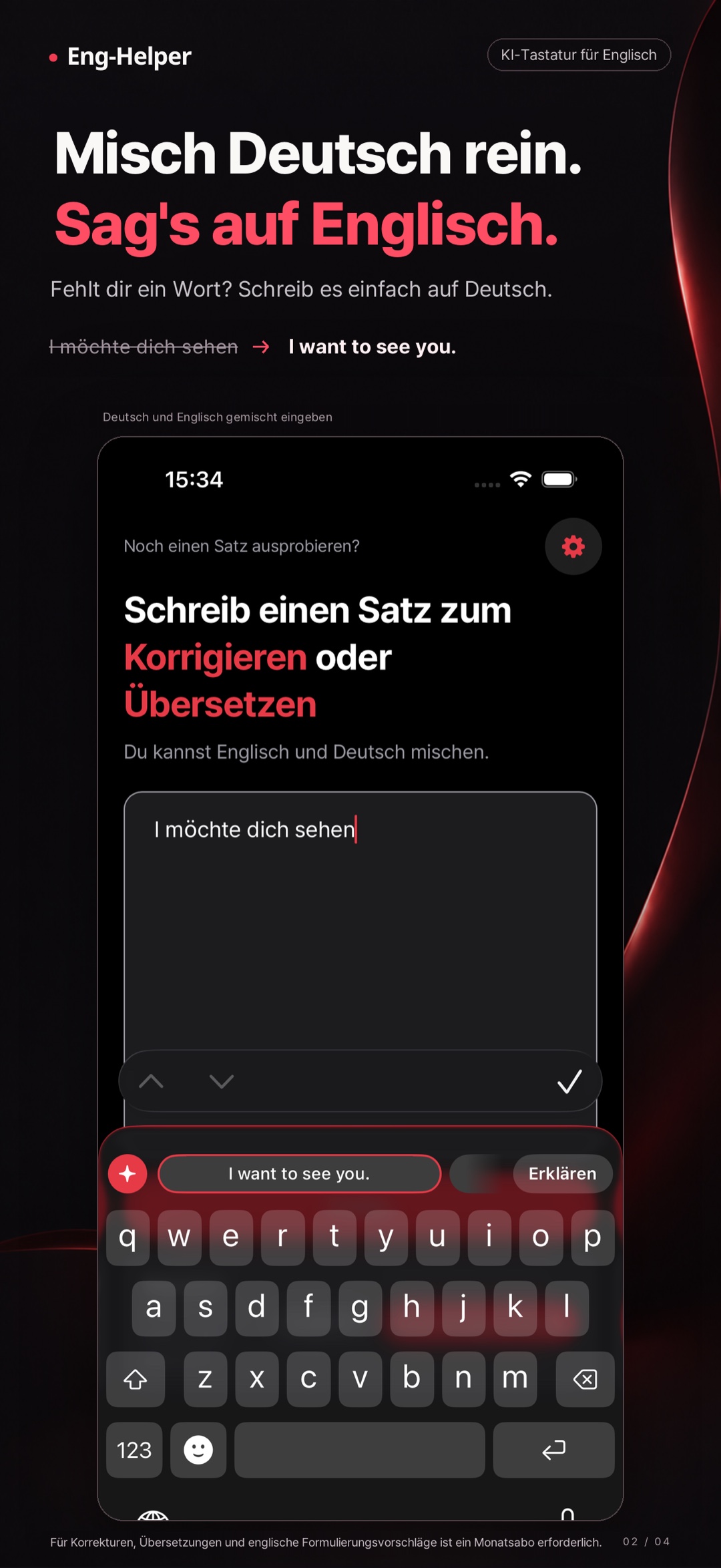 Eng-Helper: Englisch Korrektur