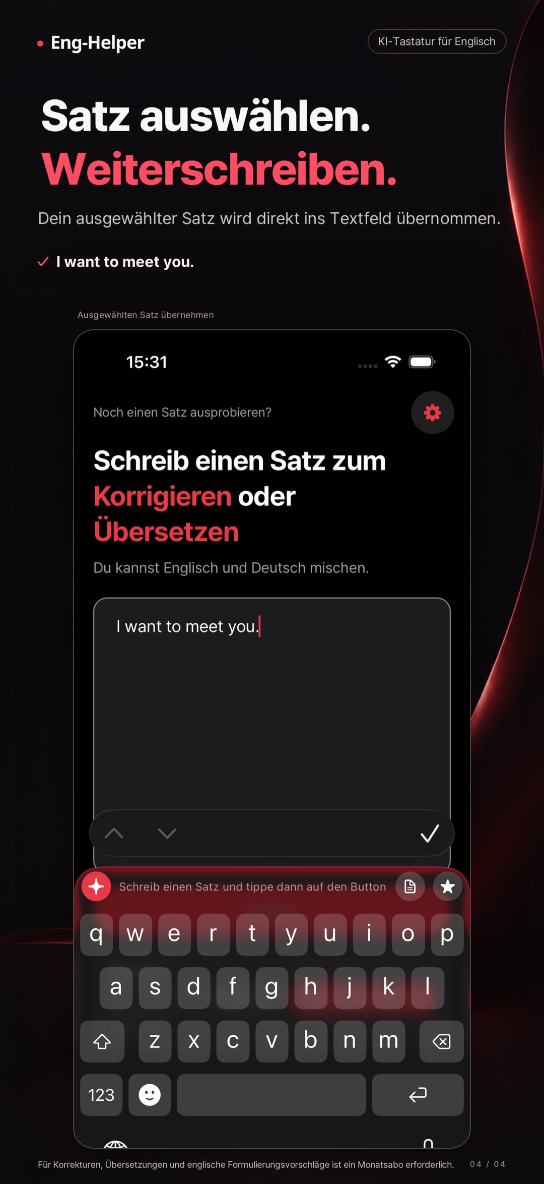 Eng-Helper: Englisch Korrektur