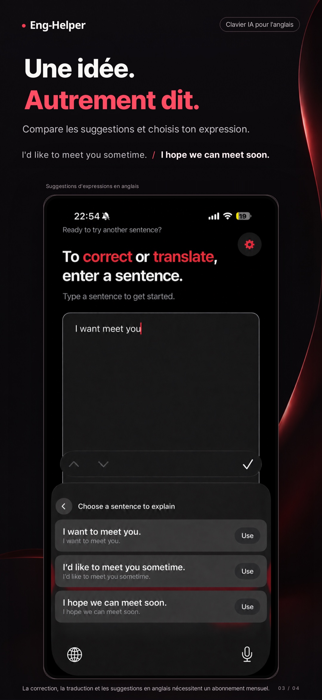 Eng-Helper: correcteur anglais