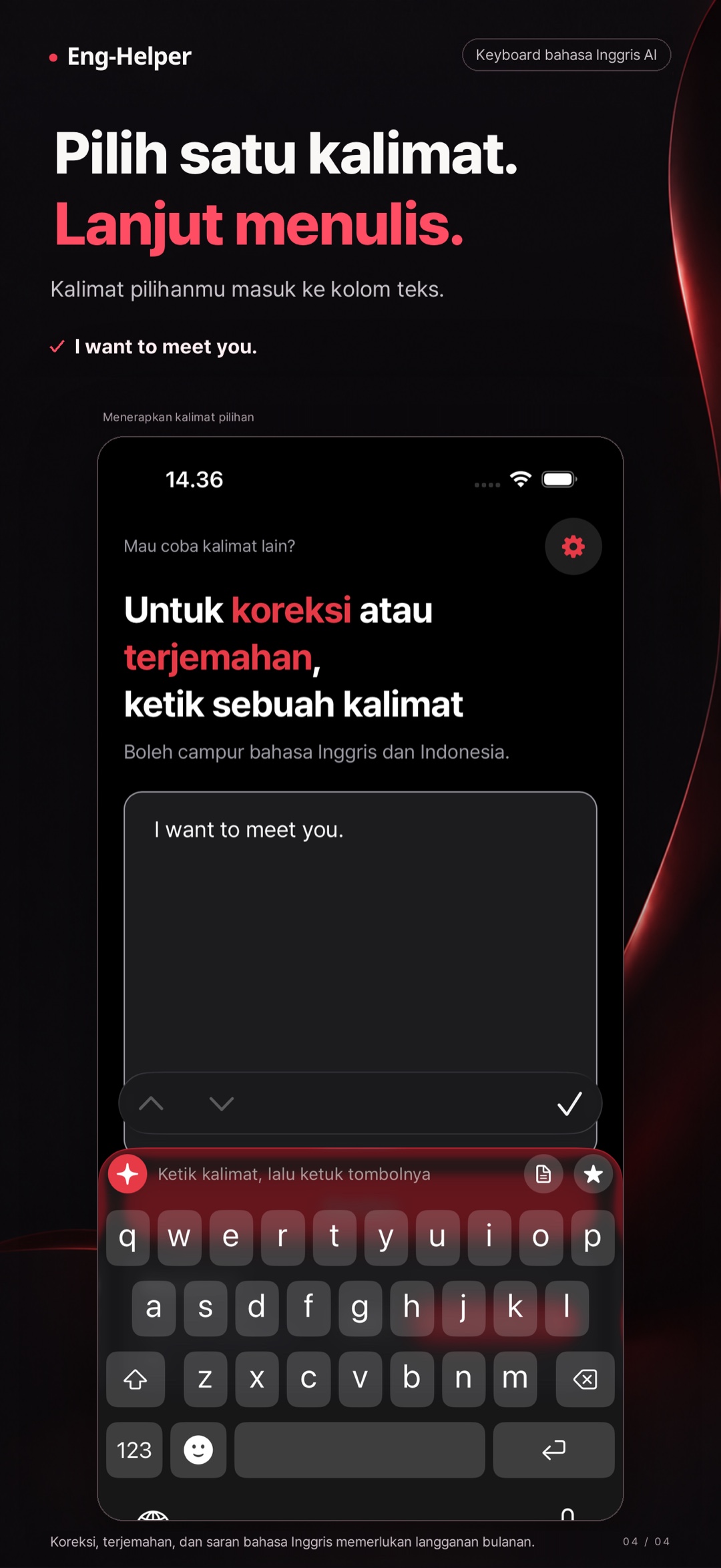 Eng-Helper: Koreksi Inggris
